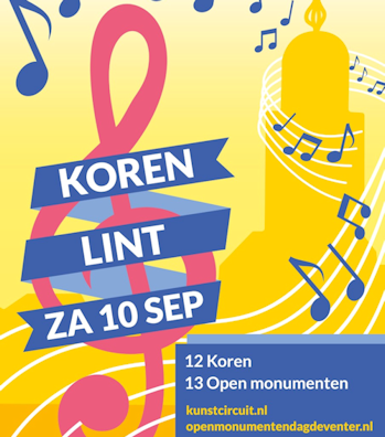 Korenlint Deventer: koren zingen in open monumenten met Musica Baltica
