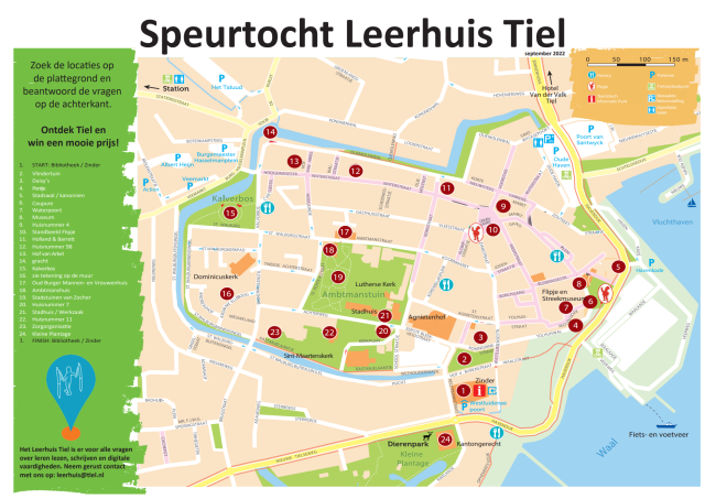 Maand van Lezen en Schrijven: Speurtocht door Tiel