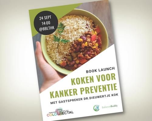 Book launch: KOKEN VOOR KANKER PREVENTIE