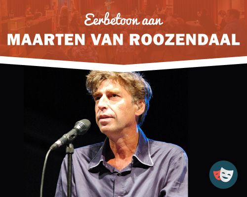 Theatereditie luistercafe: hommage aan Maarten van Roozendaal
