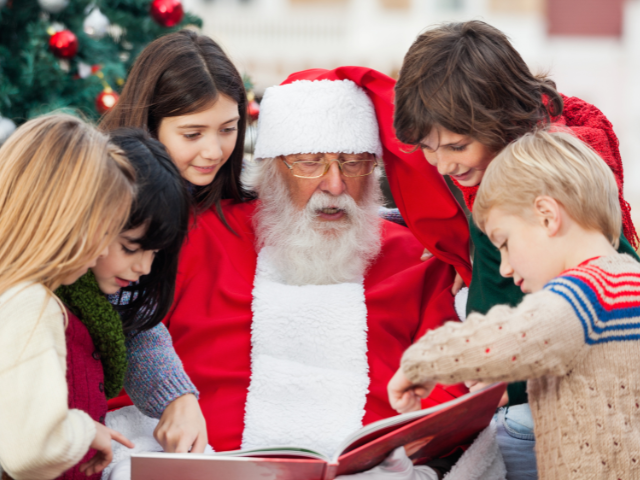 De Kerstman leest voor | Noordwijkerhout en De Zilk
