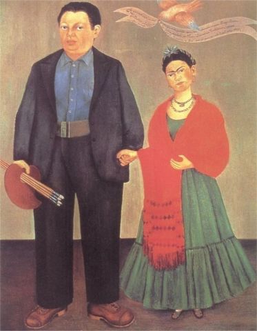 Frida Kahlo en Diego Rivera - een paar apart!
