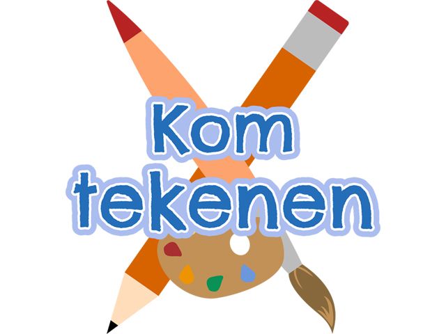 Tekenclub in de Bieb