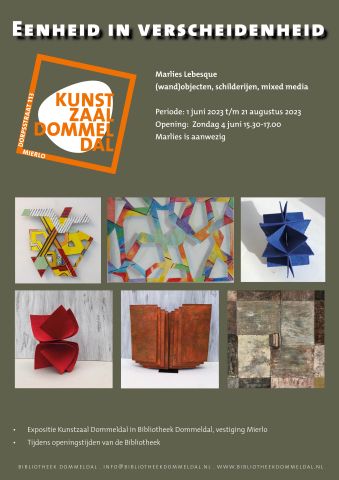 Kunstzaal Dommeldal: Eenheid in verscheidenheid