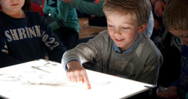 Word een zandkunstenaar (8 t/m 12 jaar)