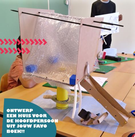 Zin in Zondag: Bouw een huis voor je favoriete boekpersonage! (6+)
