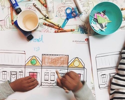 Maak je eigen Villa Kakelbont: Voorlezen en knutselen | Vanaf 4 jr. | Westwijk