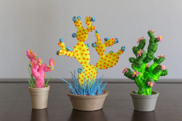 3D-pen: Maak een cactus voor op je slaapkamer (vanaf 8 jaar)