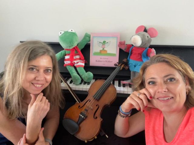 Optreden Duo Rinascente "Kikker is kikker" (4+)