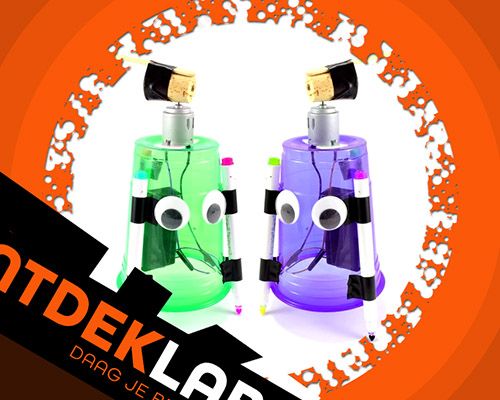 Bouw een Art Bot; een robot die kan tekenen