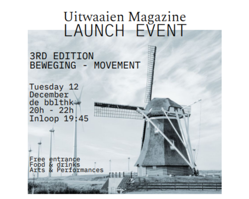 Launch Uitwaaien Magazine – 3rd edition