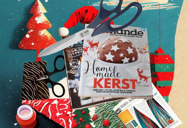 Kerstcollages maken