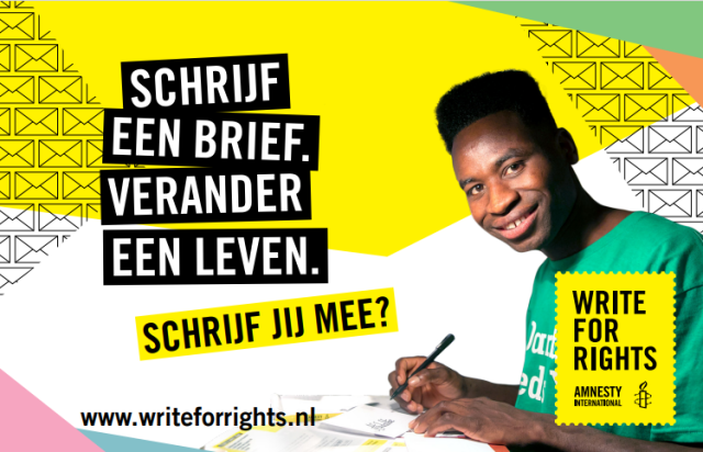 Onderteken de petitie van Amnesty