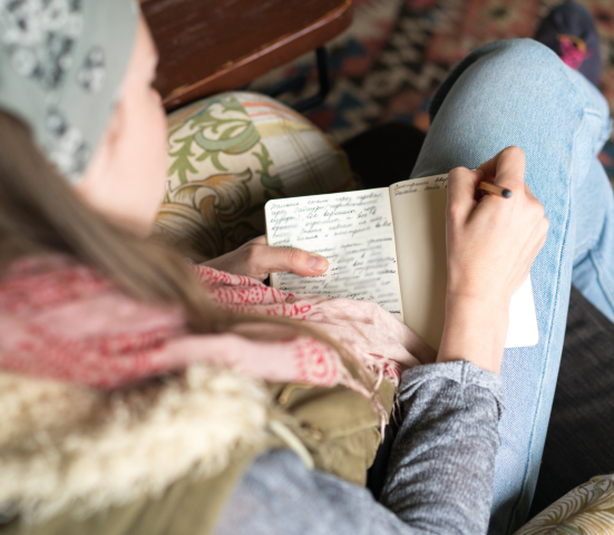 Schrijf met Esther: een gedicht