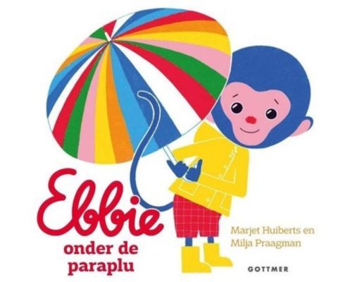 Ebbie onder de paraplu - Marjet Huiberts (C)