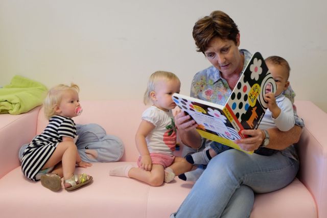 Interactief voorlezen in de kinderopvang: baby/dreumes