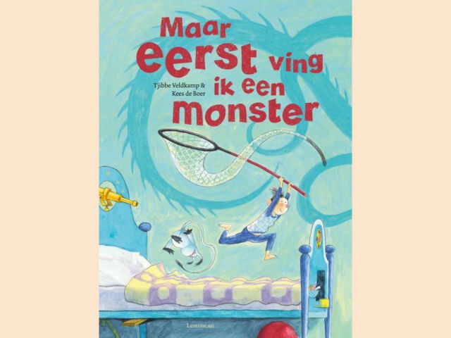 Maar eerst ving ik een monster