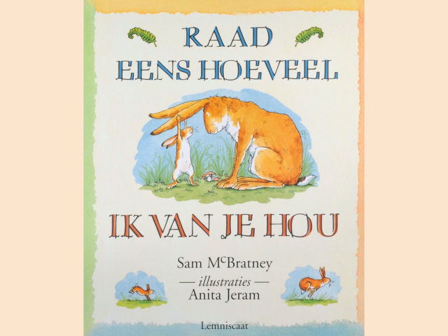 Raad eens hoeveel ik van je hou