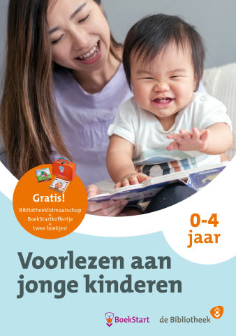 Folder 'Voorlezen aan jonge kinderen'