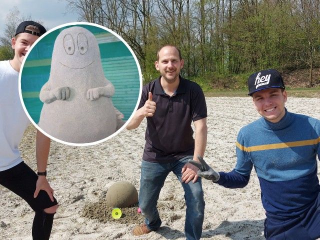 Zandsculpturen-challenge