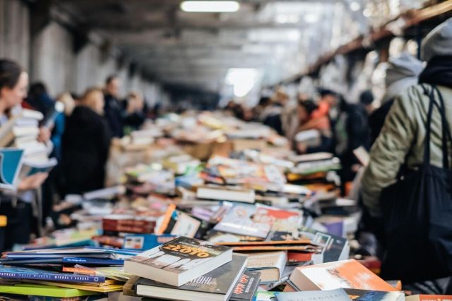 Grote boekverkoop in Bibliotheek Goor