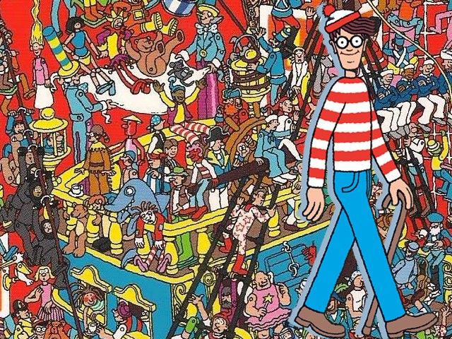 Familieactiviteit op Festival Reuring: maak een zoekplaat "Waar is Wally" van jezelf met het green screen