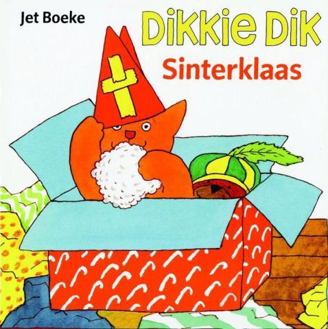 Sinterklaas en Dikkie Dik in de bibliotheek