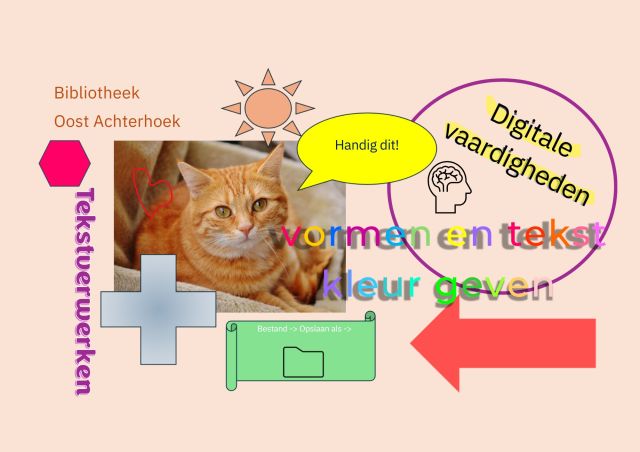 Basiskennis tekstverwerken voor je werkstuk, lapbook en boekendoos - Winterswijk