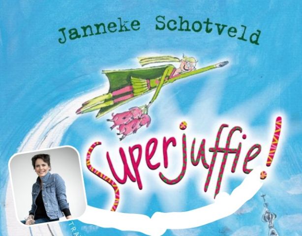 Kinderboekenschrijfster Janneke Schotveld op bezoek