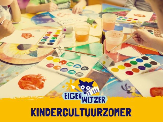 Kinderwerkplaats: Schilder je eigen postzegel