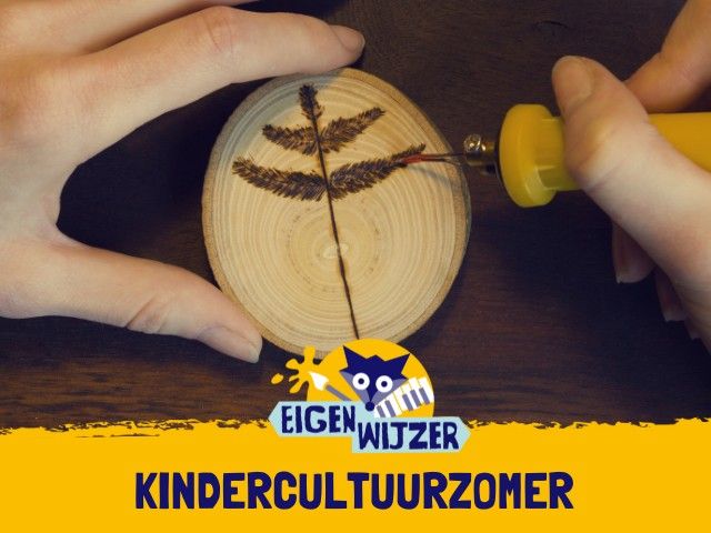 Kinderwerkplaats: Houtbranden