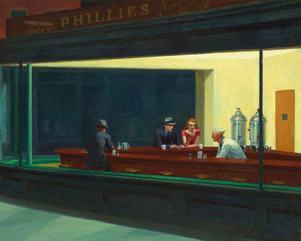 Edward Hopper: met het oog van de camera