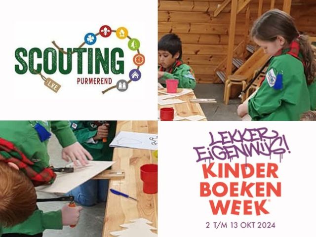 Kinderboekenweek - Scouting op bezoek