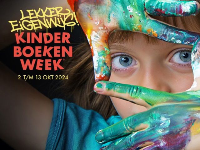 Voorlezen in de Bieb tijdens Kinderboekenweek