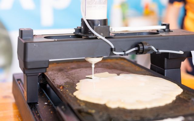 Pannenkoeken printen in de Kerstvakantie (Makerplaats)