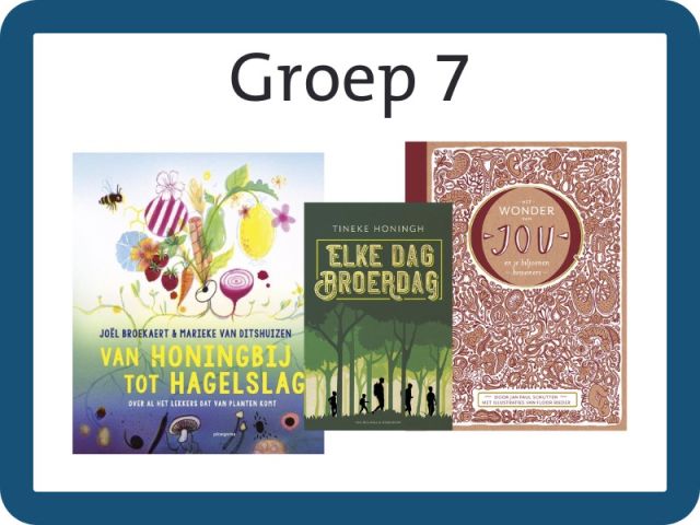 Tussendoortje literatuur groep 7