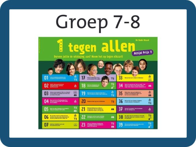 1 tegen allen