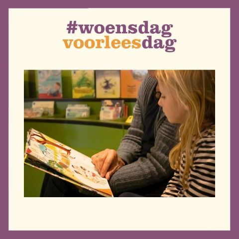 Voorlezen op woensdagmiddag