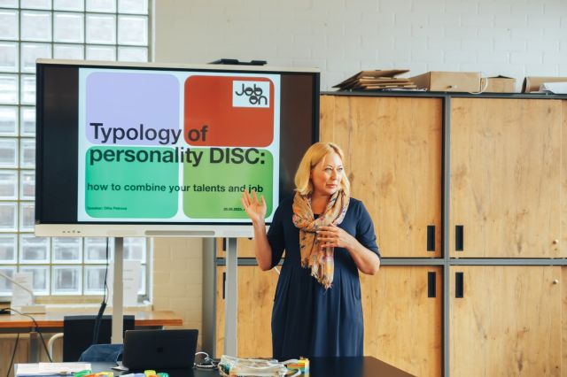 JobOn: Typology of personality DISC