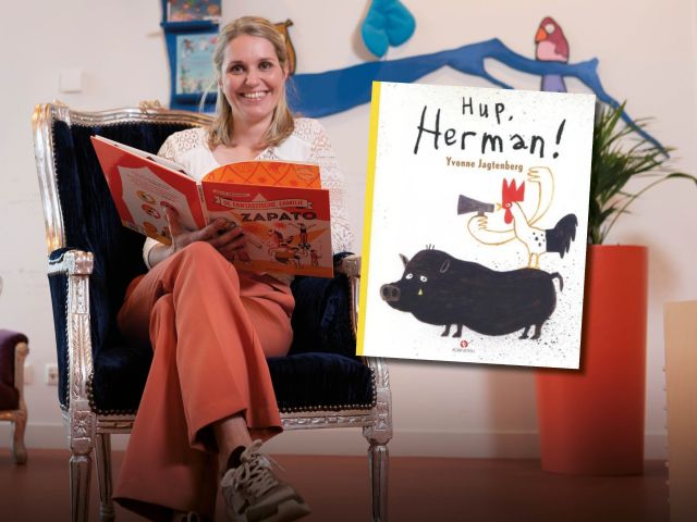 Voorlezen tijdens de Kinderboekenweek: “Hup, Herman”