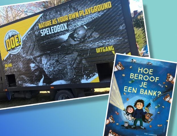 Kinderboekenweek: Speleobox: sluip als een echt bankrover rond!