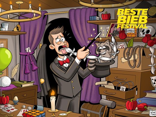 Beste Bieb Festival: Karikatuur tekenen