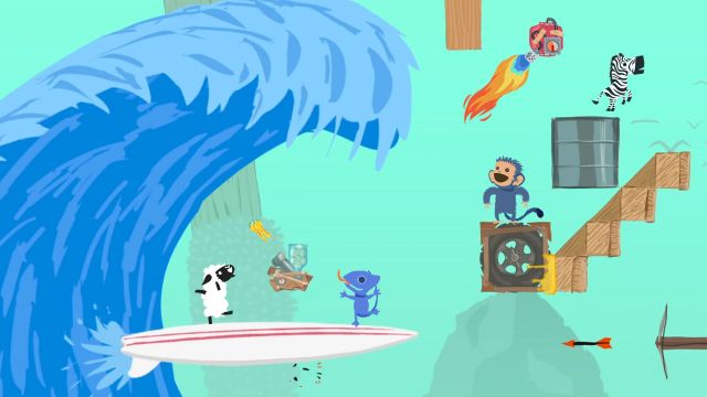 Cinekid game: Ultimate Chicken Horse