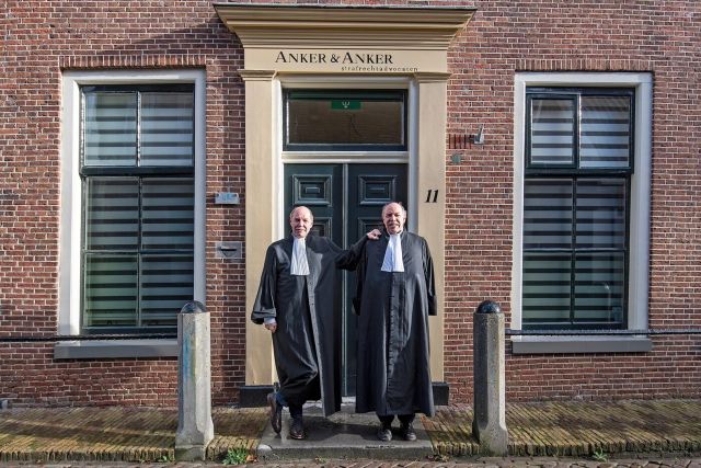 Lezing van strafrechtadvocaten Wim en Hans Anker