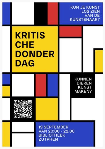 Kritische donderdag; een filosofisch café