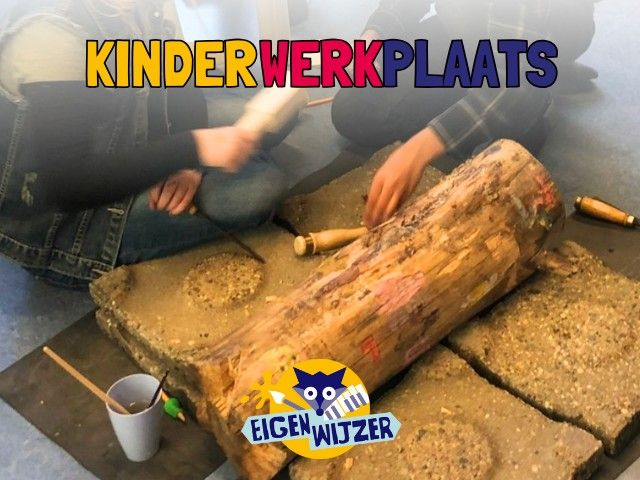 Kinderwerkplaats: houtbewerken