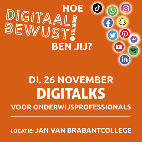 Helmondse DigiTalks voor onderwijsprofessionals #AI