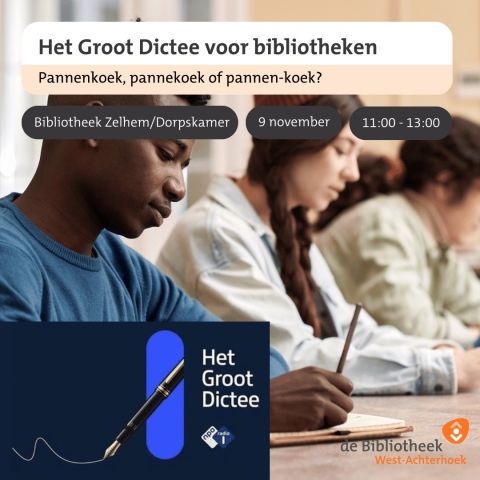 Het Groot Dictee voor bibliotheken