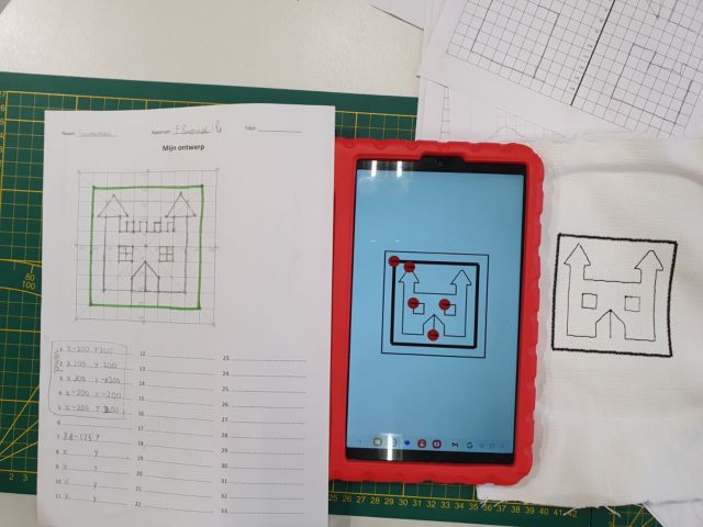 Programmeren voor de borduurmachine