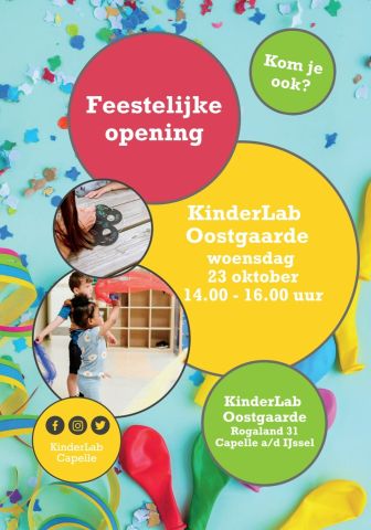 Officiële opening KinderLab Oostgaarde